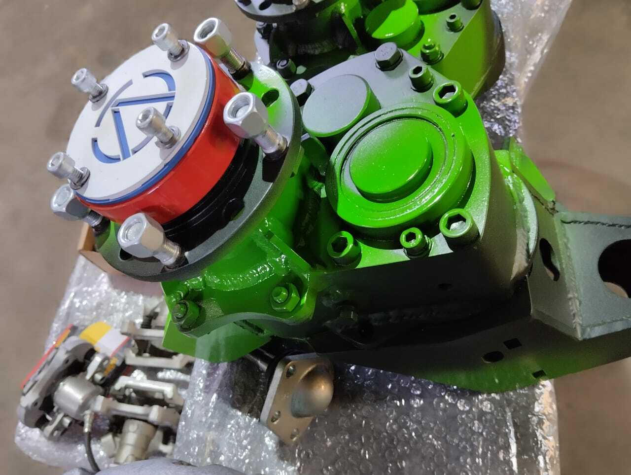 редуктор с супортом бортовой(колёсный) редуктор расположени в колёсном диске